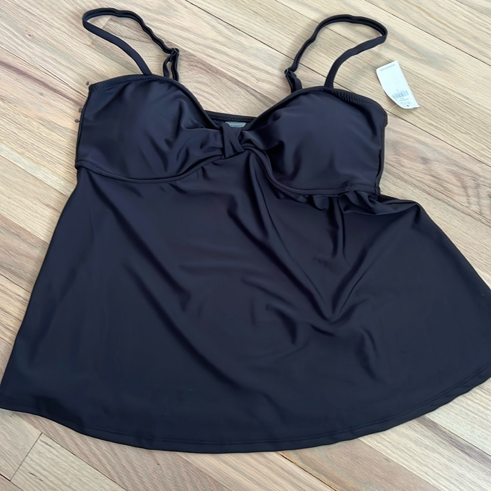 Old Navy Swing Tankini Top size large NWT